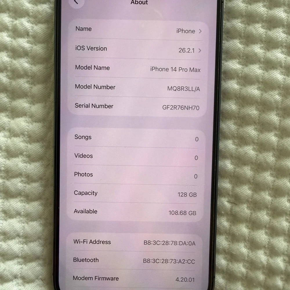 iPhone 14 Pro Max purple 🔓 unlocked!